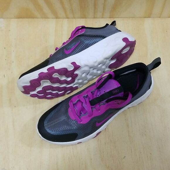 Nike Renew Lucent GS Gunsmoke Violet Running Wmn's sz 8.5 (EU 39) - Picture 4 of 11